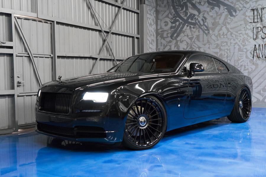 Rolls-Royce Wraith Black Diamond on Forgiato Wheels (TEC 3.1) '2017